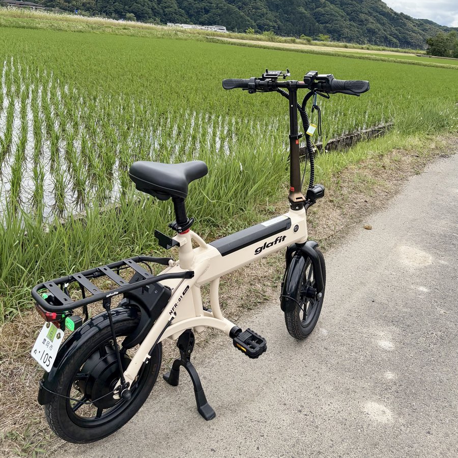ひねったら動くチャリ「ひねちゃ」